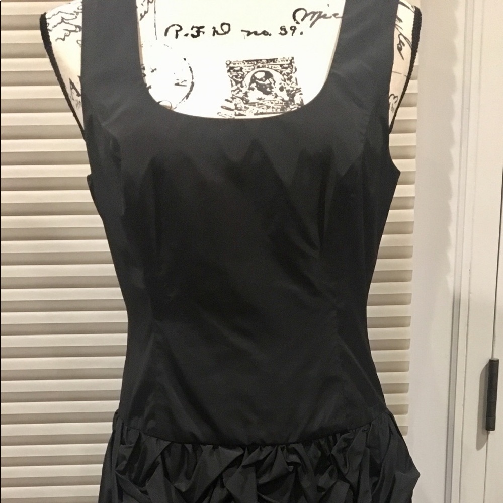 Express Knee Length Bubble gathered/ruched dress